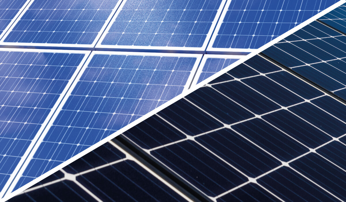 Panneau solaire : différences entre monocristallin et polycristallin